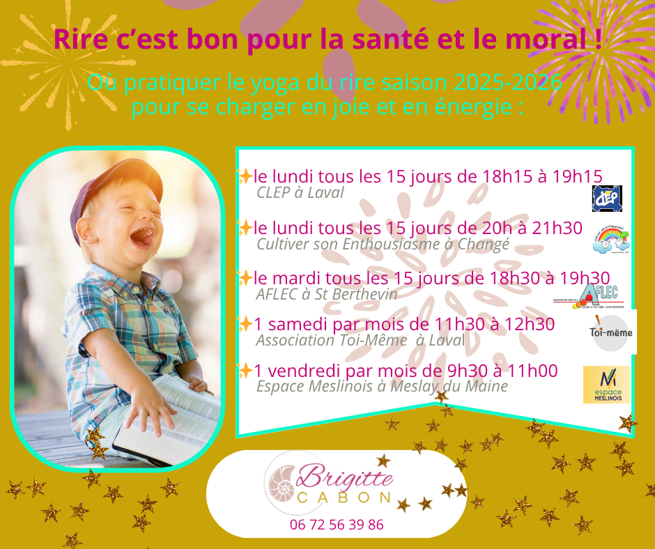 S'amuser, rire sans raison, jouer et se sentir libre comme un enfant
